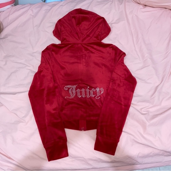 Red Juicy Couture Tracksuit - Picture 2 of 2
